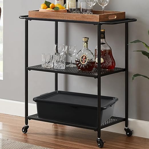 Black with lid