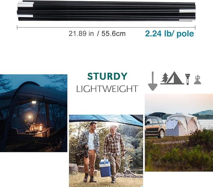 25ft 2 Poles