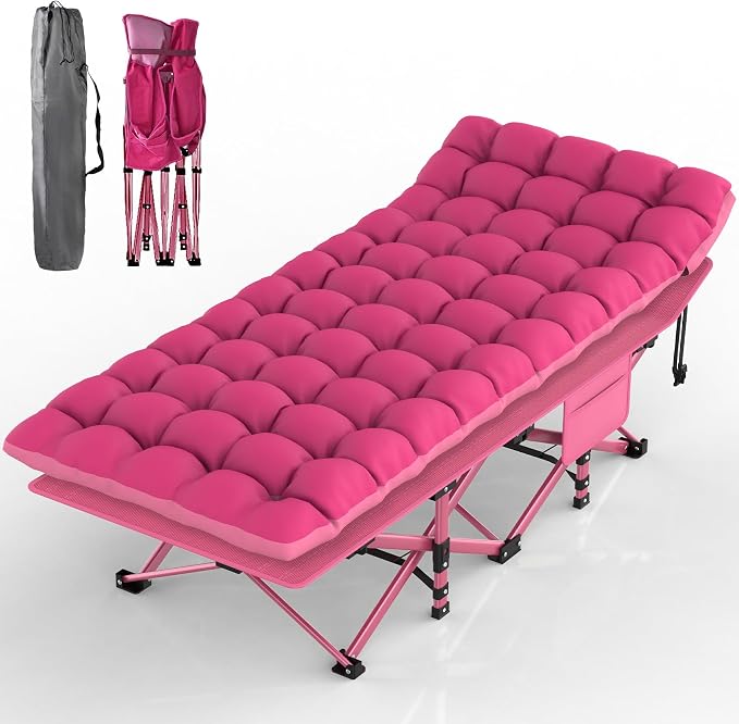 Pink Cot & Pink Pad