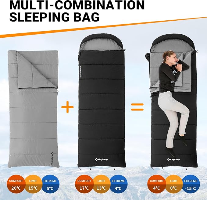 3-IN-1 Sleeping Bag