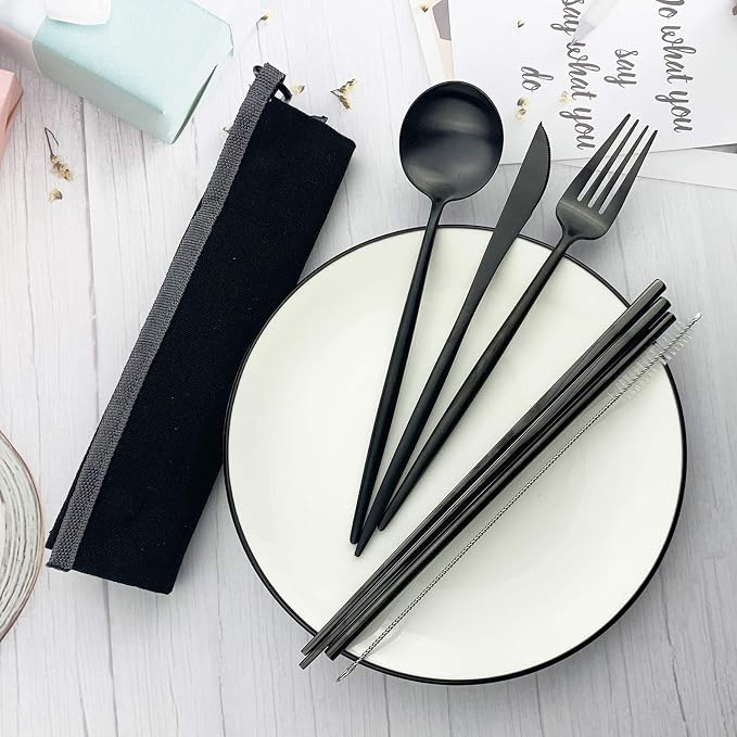 Black-black pouch