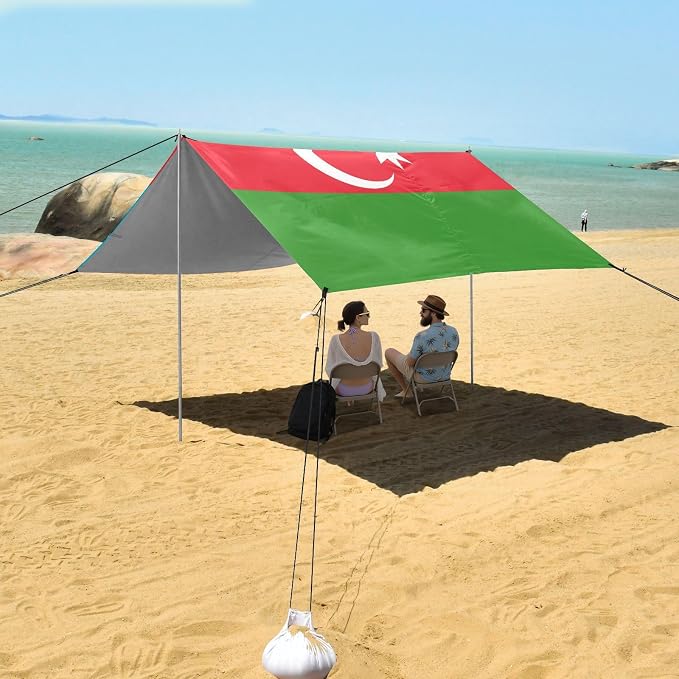 National Flag of Azerbaijan
