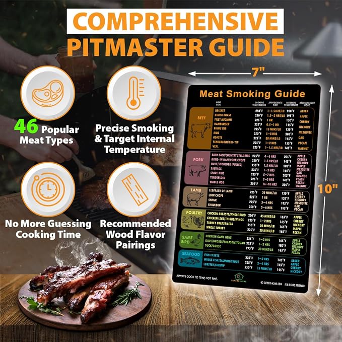 D Meat Smoking Guide C Black
