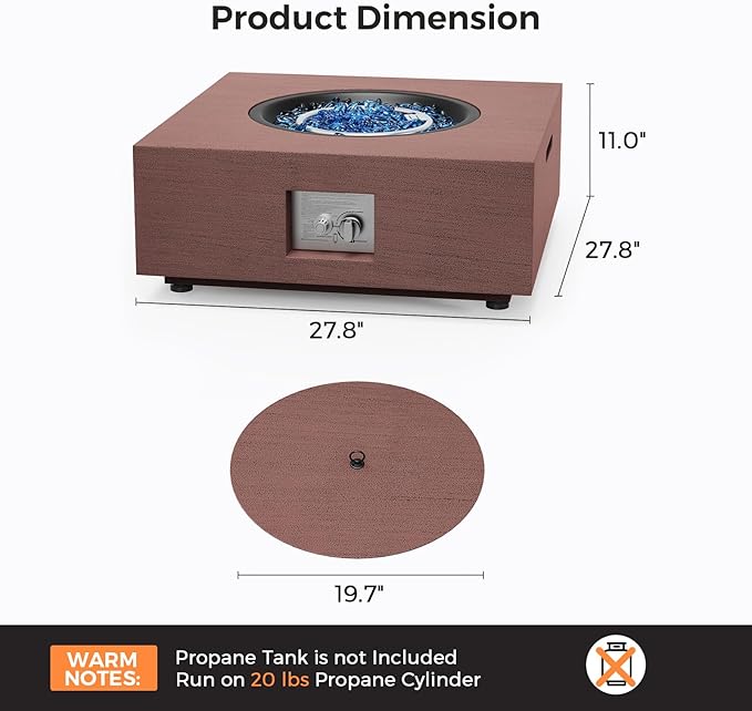 Fire pit table