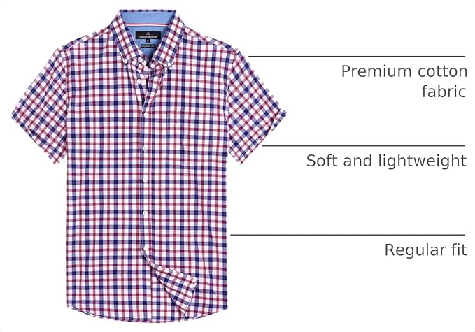 Red Navy Check