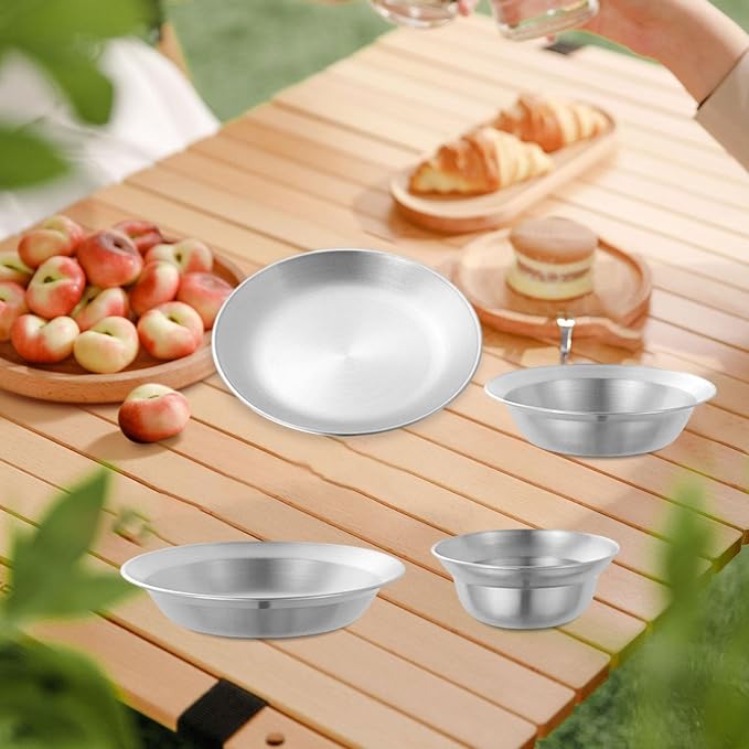 4PCS Silver