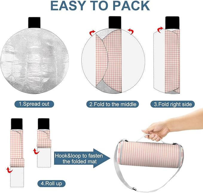 Powder Pink Gingham Cotton