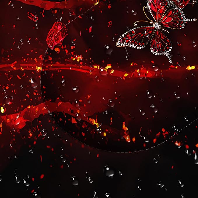 Red Cartoon Butterfly 3