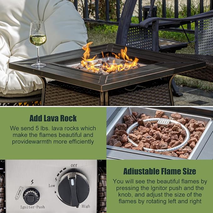 Brown rattan