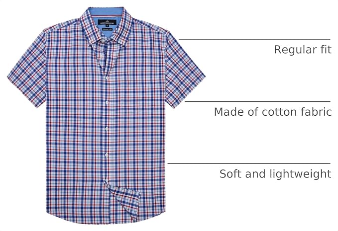 Blue Red Plaid