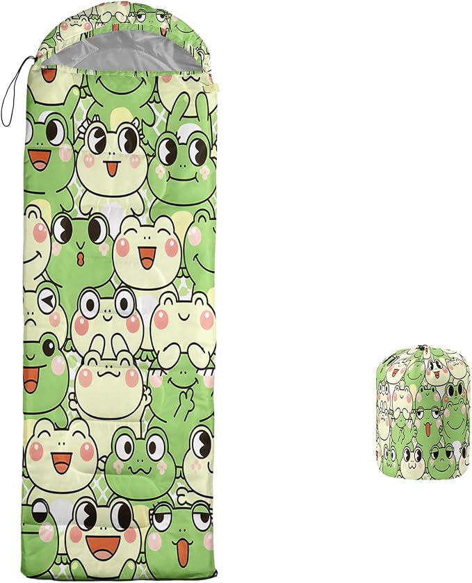 Cute Cartoon Frog Green 7