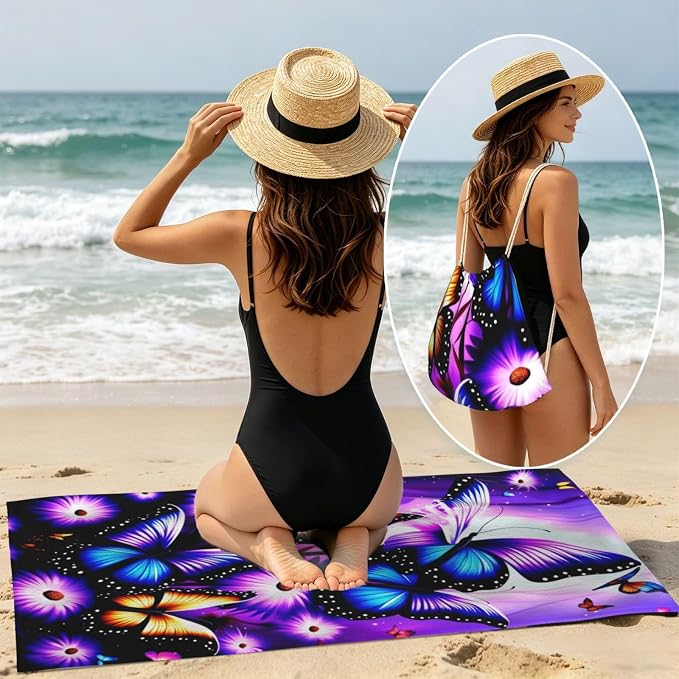 Vibrant Butterfly and Flower