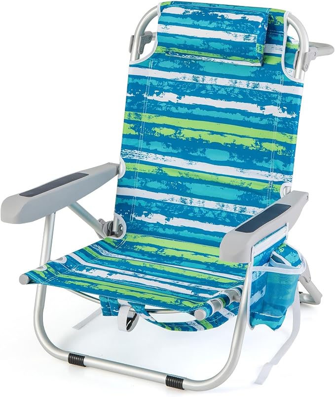 Blue and Green Stripe