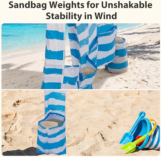 Light Blue Stripes
