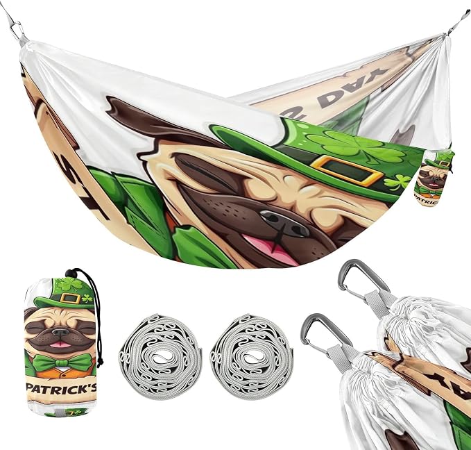 St. Patrick's Day Pug Leprechaun