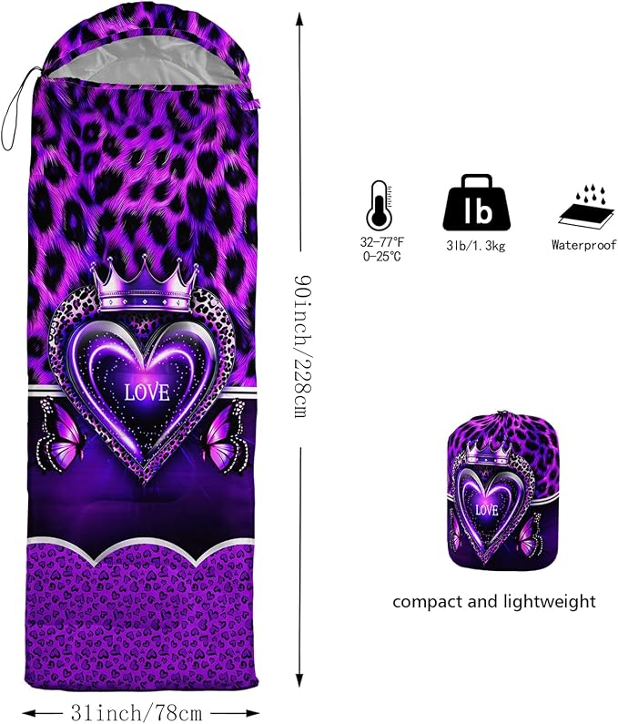 Purple Leopard Print 24