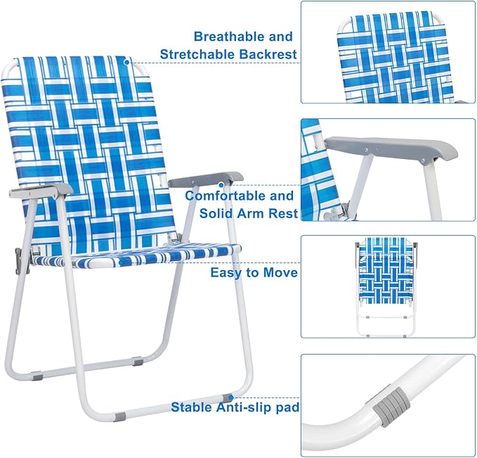 Blue & White