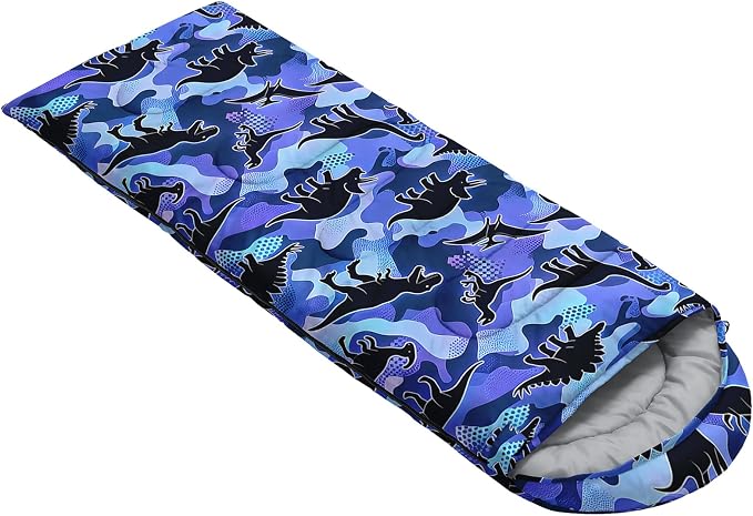 Blue Camo Dinosaur
