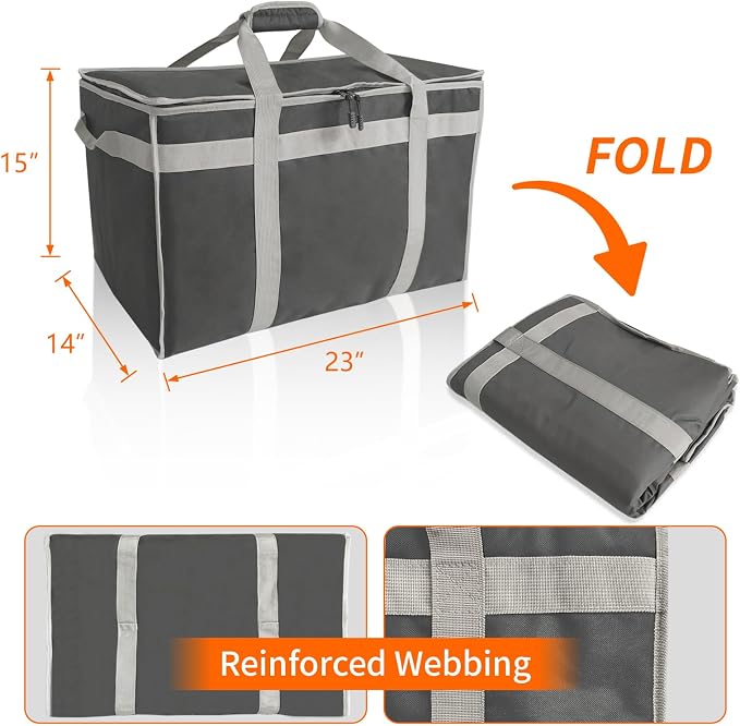 Gray + silver webbing