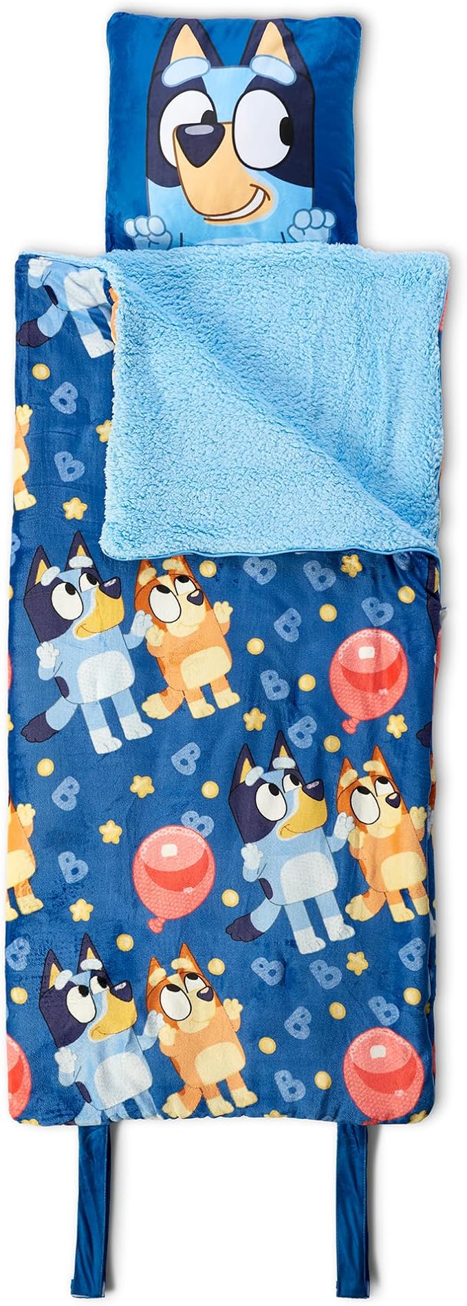 Bluey B for Balloon w/ Pillow