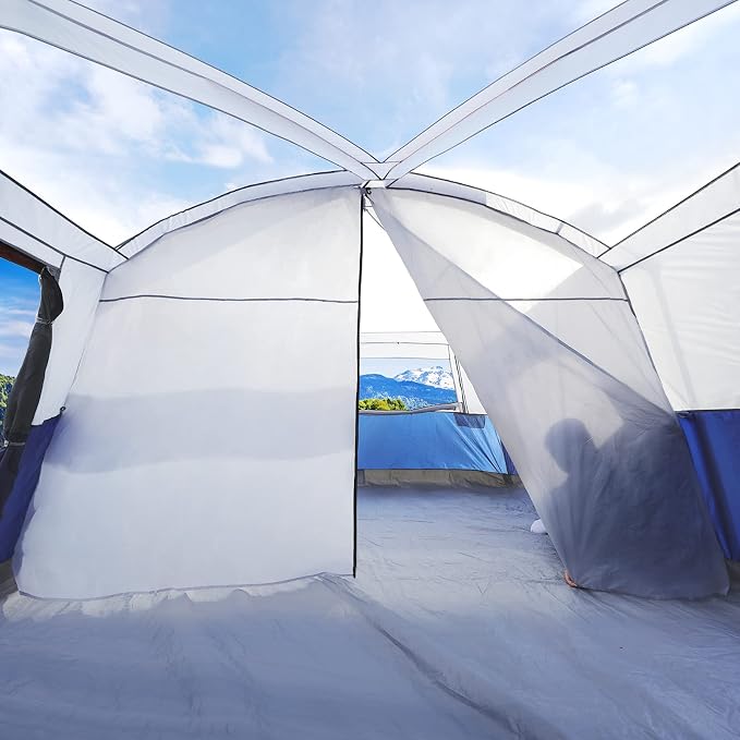 Blue-12 person tent