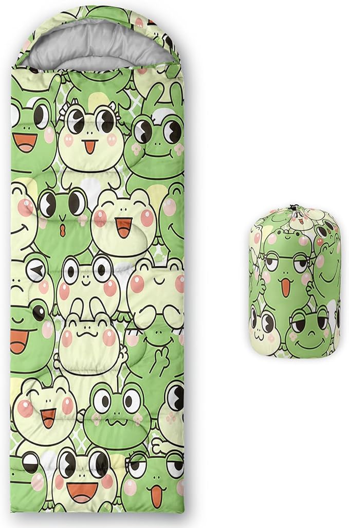 Cute Cartoon Frog Green 7