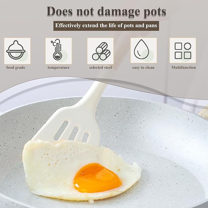 15PCS White