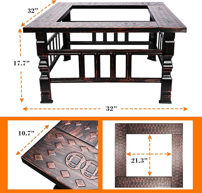 32 inch Square Surround Tabletop