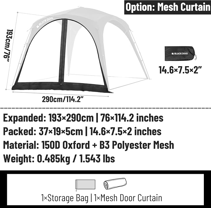 Mesh Door Curtain