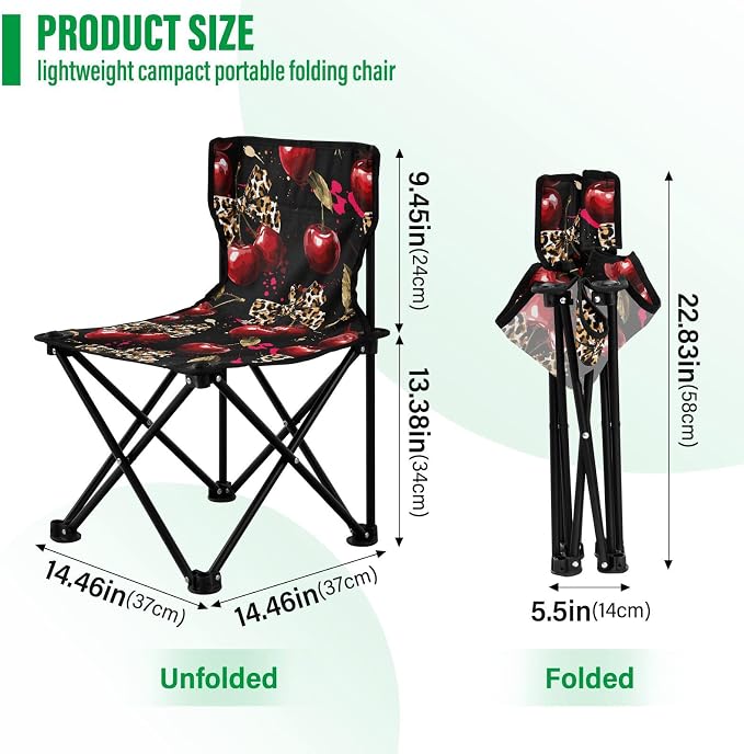 Red Bow Cherry Leopard Black