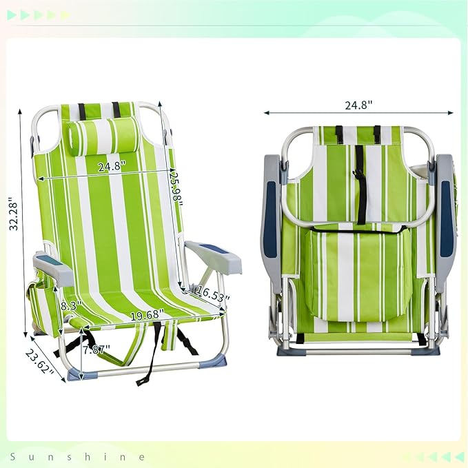 Green & White