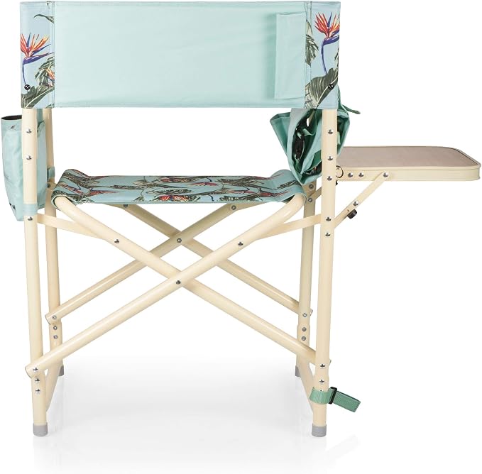 Tropical Foliage Pattern With Beige Accents