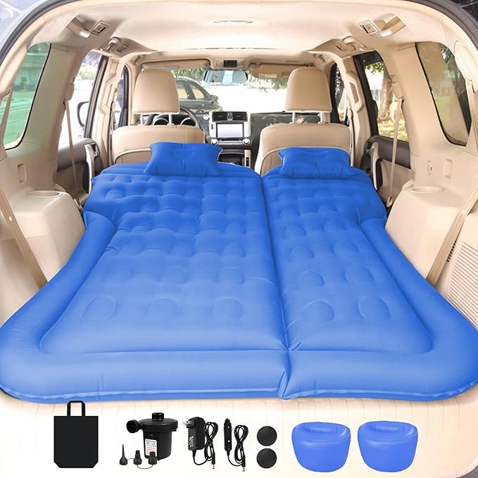 Blue With Air Pump + Power Adapter