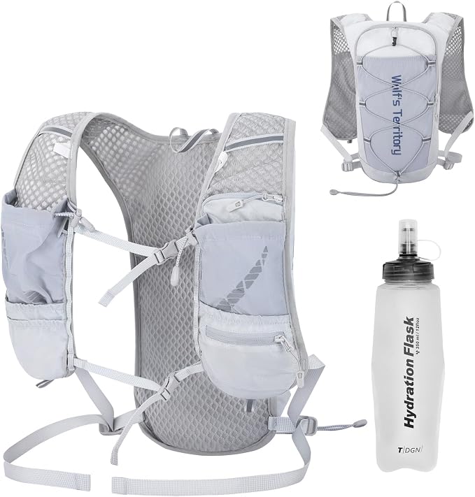 #5 Grey with a 350ml Water Bottle