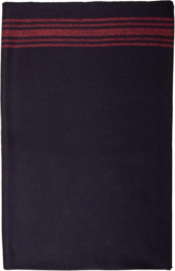 Navy With Red Stripes