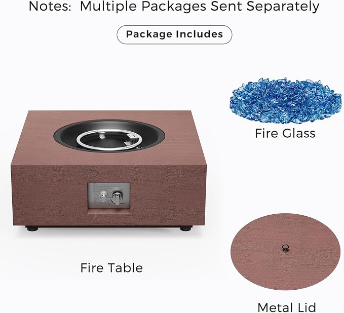 Fire pit table