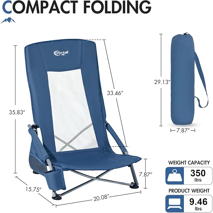 High Back-blue