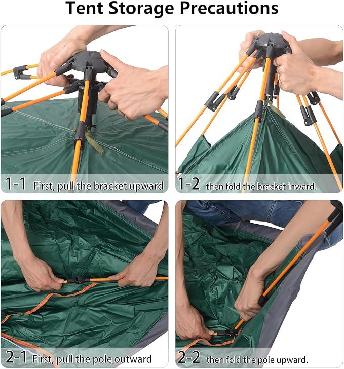 Single-layer Instant Tent | Blue | 2 Person