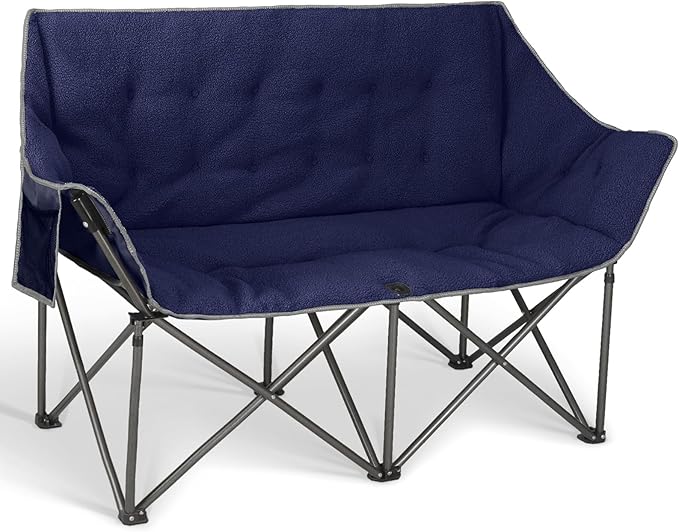 Deep Blue-berber Fleece Chair