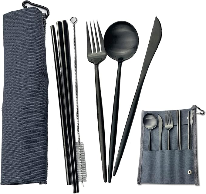 Black-blue pouch