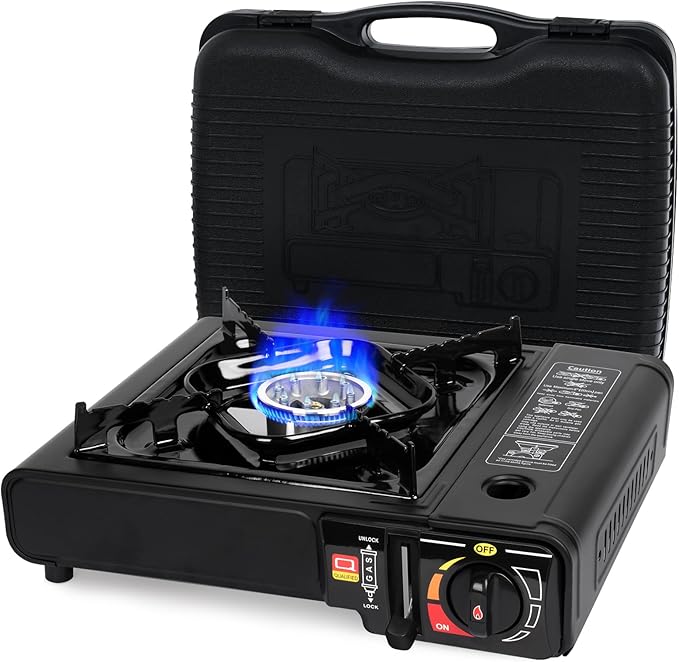 Black - 7800 BTU Butane