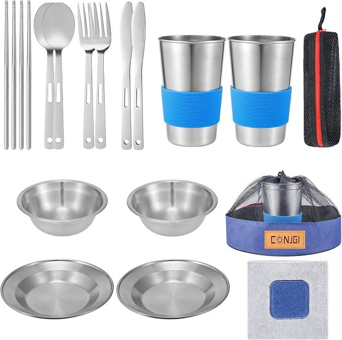 2-person set blue