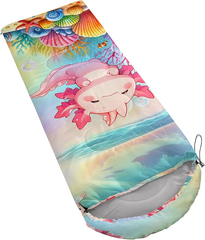 cartoon axolotl