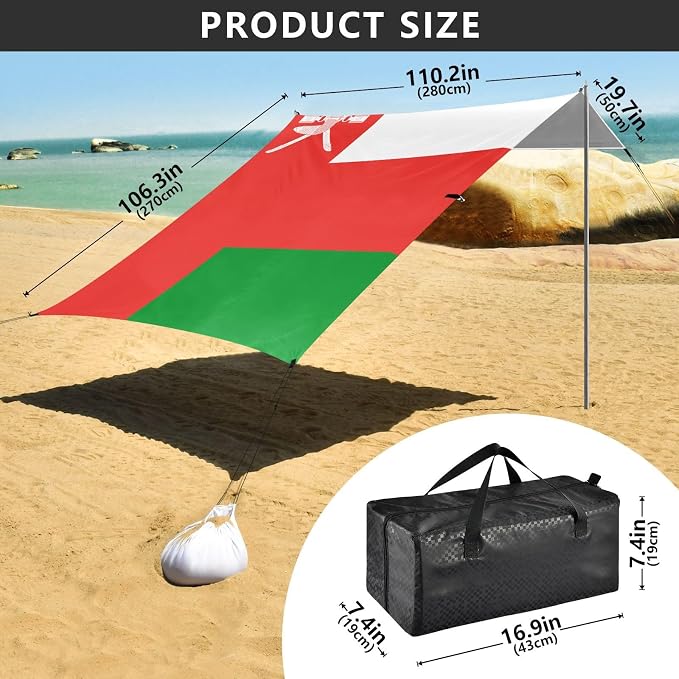 National Flag of Oman