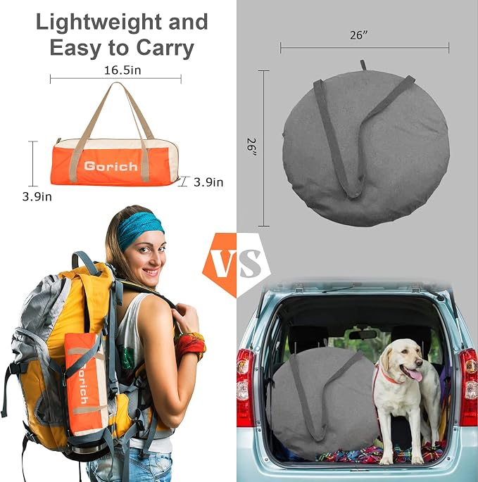 Orange- Beige