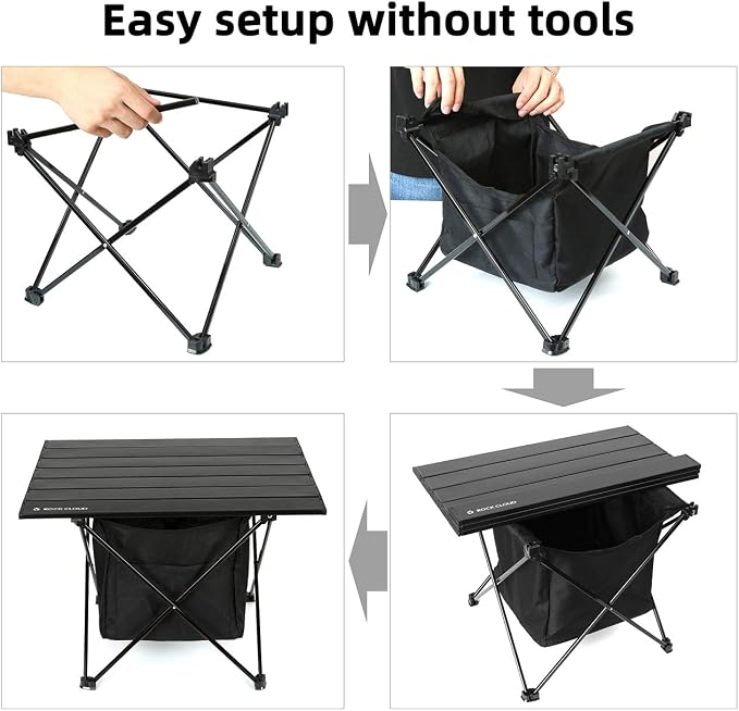 With Storage Bag Black