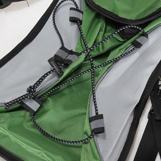 Green with 2L water bladder
