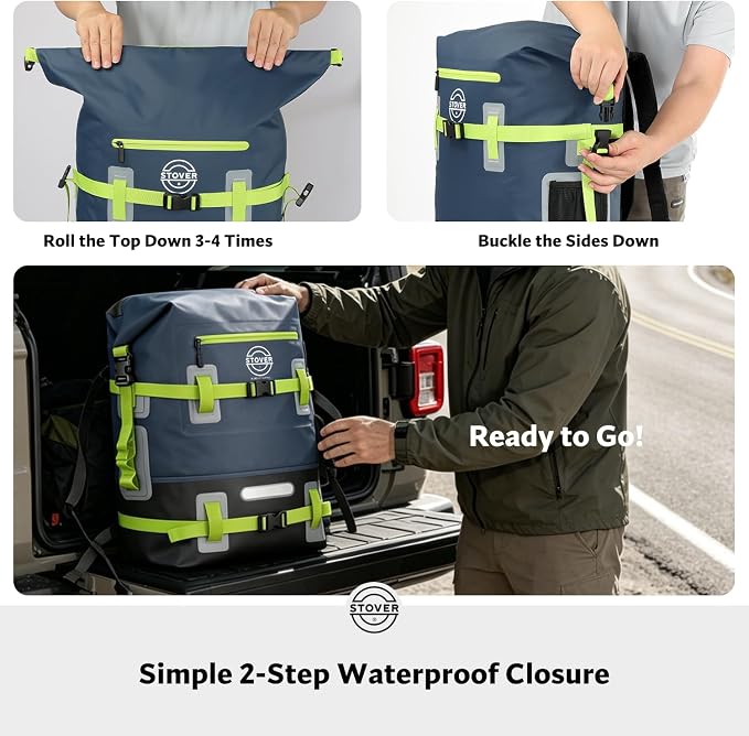 Navy Blue/Black/Green