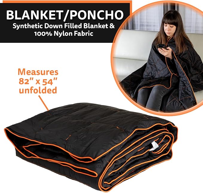 Black/Orange