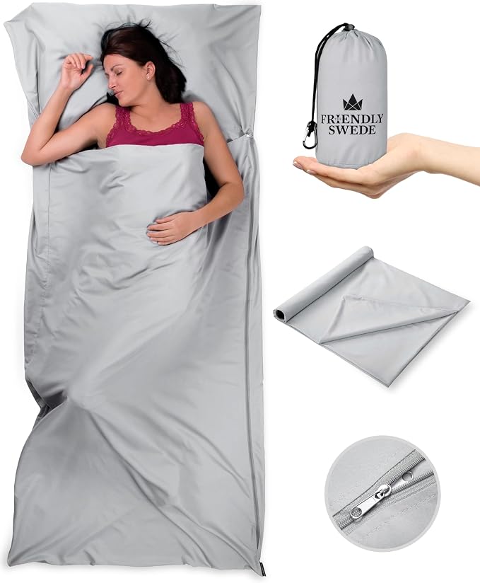 Grey Microfiber - Zipper